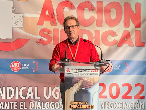 Pedro Hojas advierte que UGT FICA está preparada para la movilización si fracasan las mesas de negociación